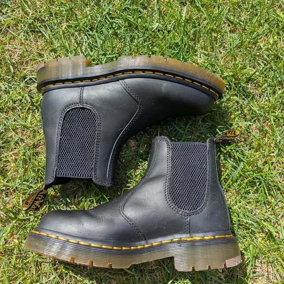 Black Leather Chelsea Boots - Picture 6 of 6